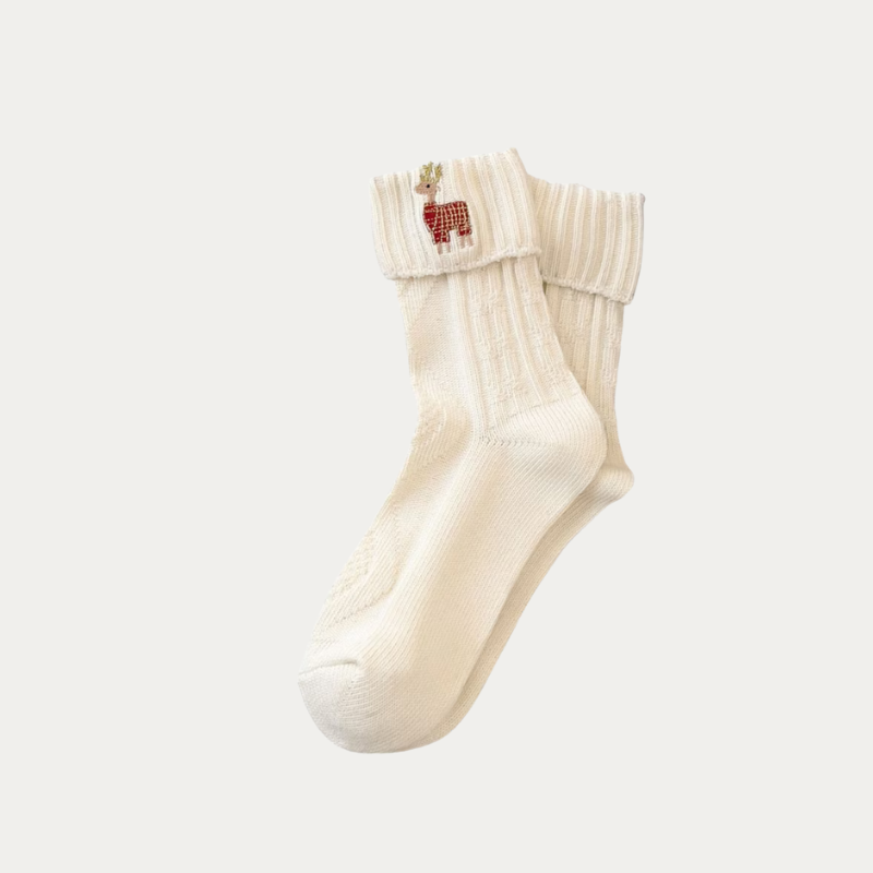 CHRISTMAS SOCKS FOR HER + GIFTBOX
