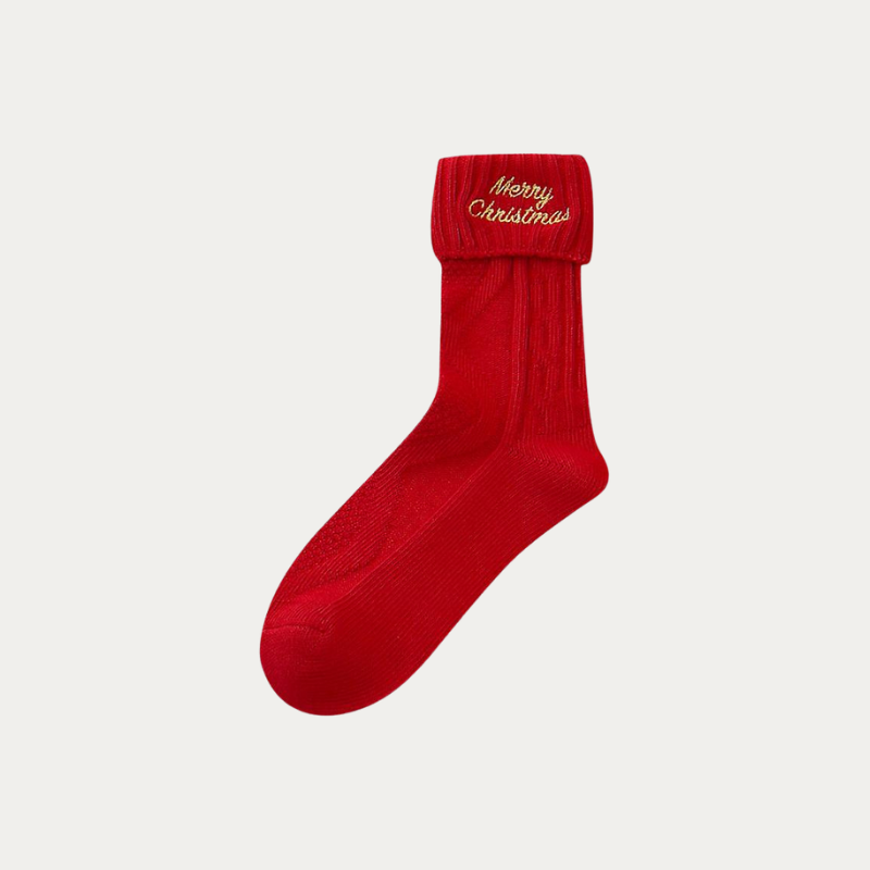 CHRISTMAS SOCKS FOR HER + GIFTBOX