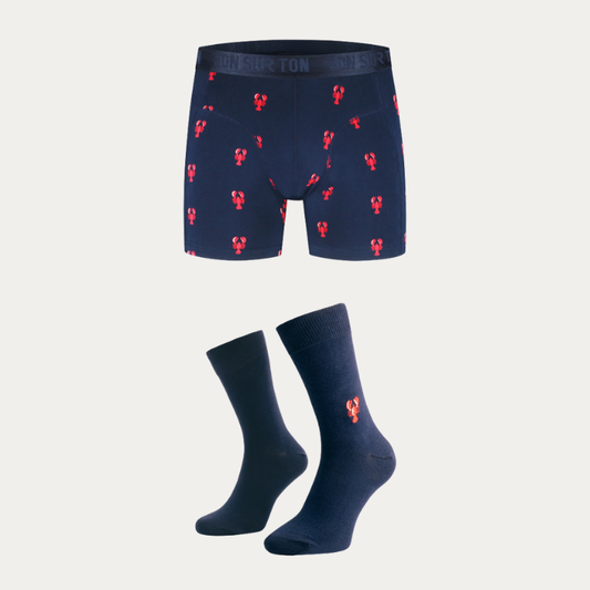 LOBSTER LOVE - ORGANIC BOXERS & SOCKS