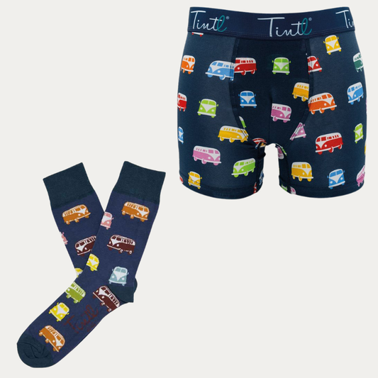 VAN LIFE BOXERS & SOCKS + GIFTBOX
