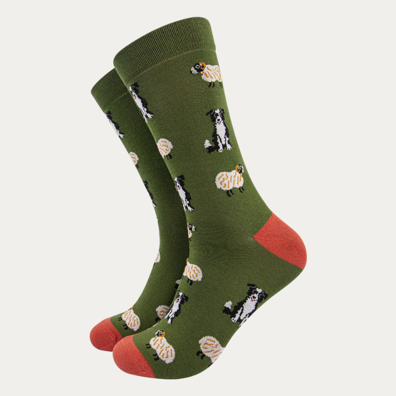 COUNTRYSIDE CHARM BAMBOO SOCKS + GIFTBOX