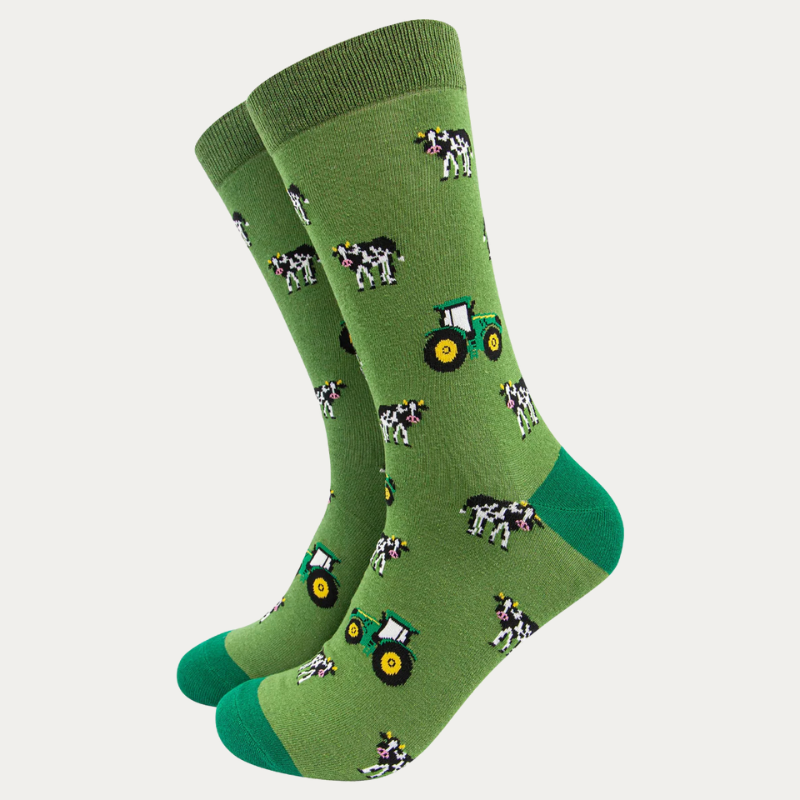 COUNTRYSIDE CHARM BAMBOO SOCKS + GIFTBOX