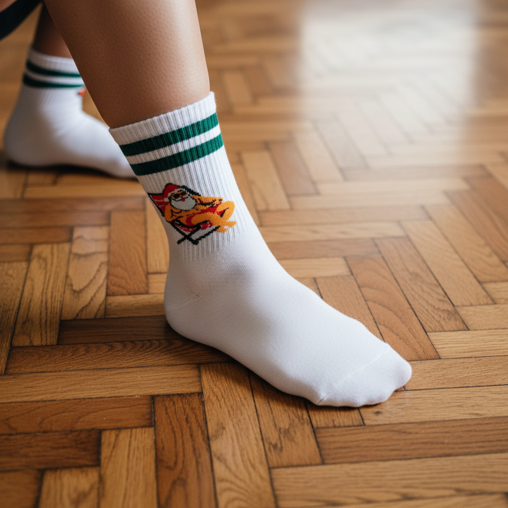 SANTA'S OUT OF OFFICE SOCKS + GIFT BOX