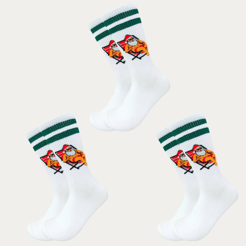 SANTA'S OUT OF OFFICE SOCKS + GIFT BOX