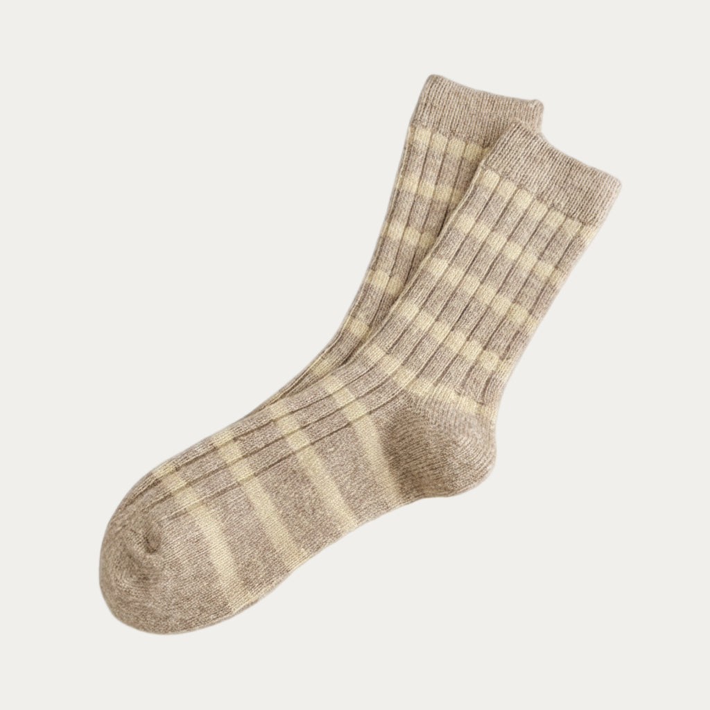 COZY STRIPES SOCKS + GIFTBOX